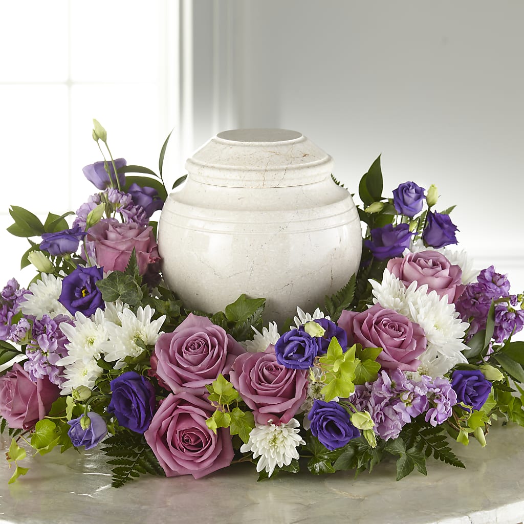 Blooming Sympathy Cremation Adornment –  Flowers By Mayra Inc, Freeport NY