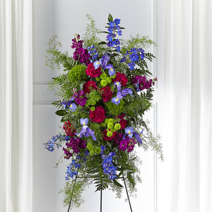 Heavenly Skies Standing Spray –  Flowers By Mayra Inc, Freeport NY
