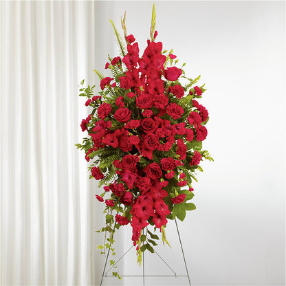 From the Heart Standing Spray –  Flowers By Mayra Inc, Freeport NY