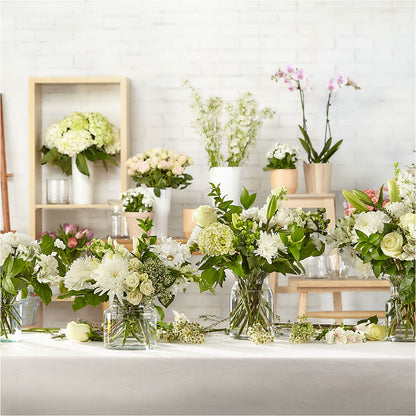 Classic Ivory – A Florist Original –  Flowers By Mayra Inc, Freeport NY