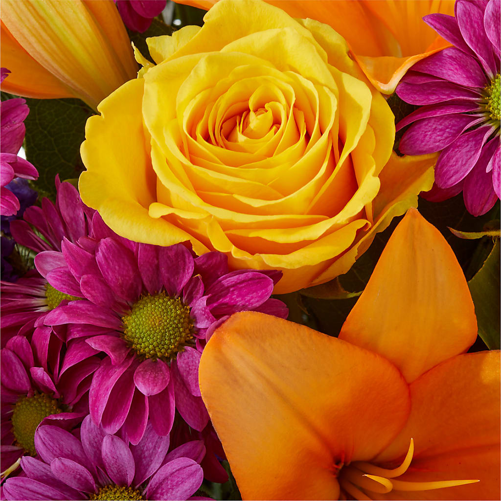 Colorful Visions Bouquet –  Flowers By Mayra Inc, Freeport NY