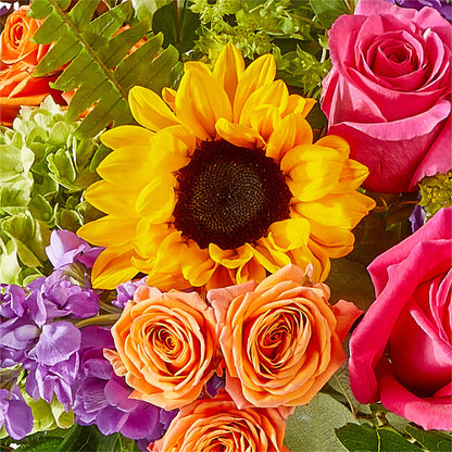 Vibrant Greetings Bouquet –  Flowers By Mayra Inc, Freeport NY