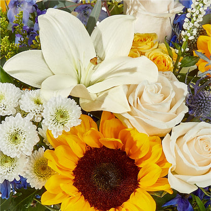 Wonderfully Sunny Bouquet –  Flowers By Mayra Inc, Freeport NY