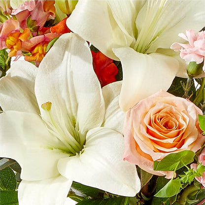 Grapefruit Splash Bouquet –  Flowers By Mayra Inc, Freeport NY