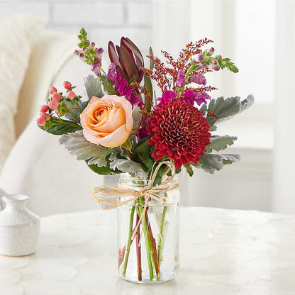 Moody Hues Bouquet –  Flowers By Mayra Inc, Freeport NY