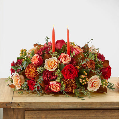 Gather Near Centerpiece –  Flowers By Mayra Inc, Freeport NY