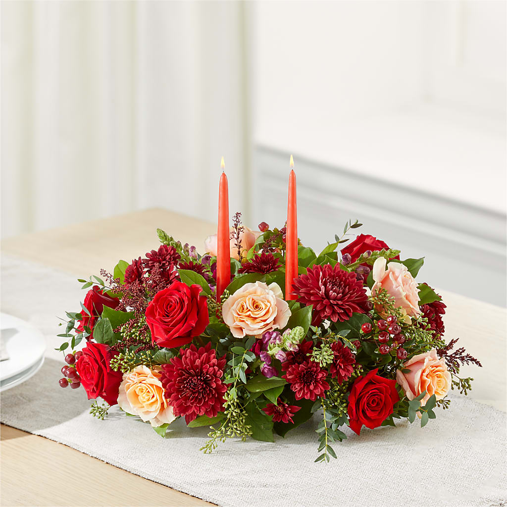 Most Thankful Centerpiece –  Flowers By Mayra Inc, Freeport NY