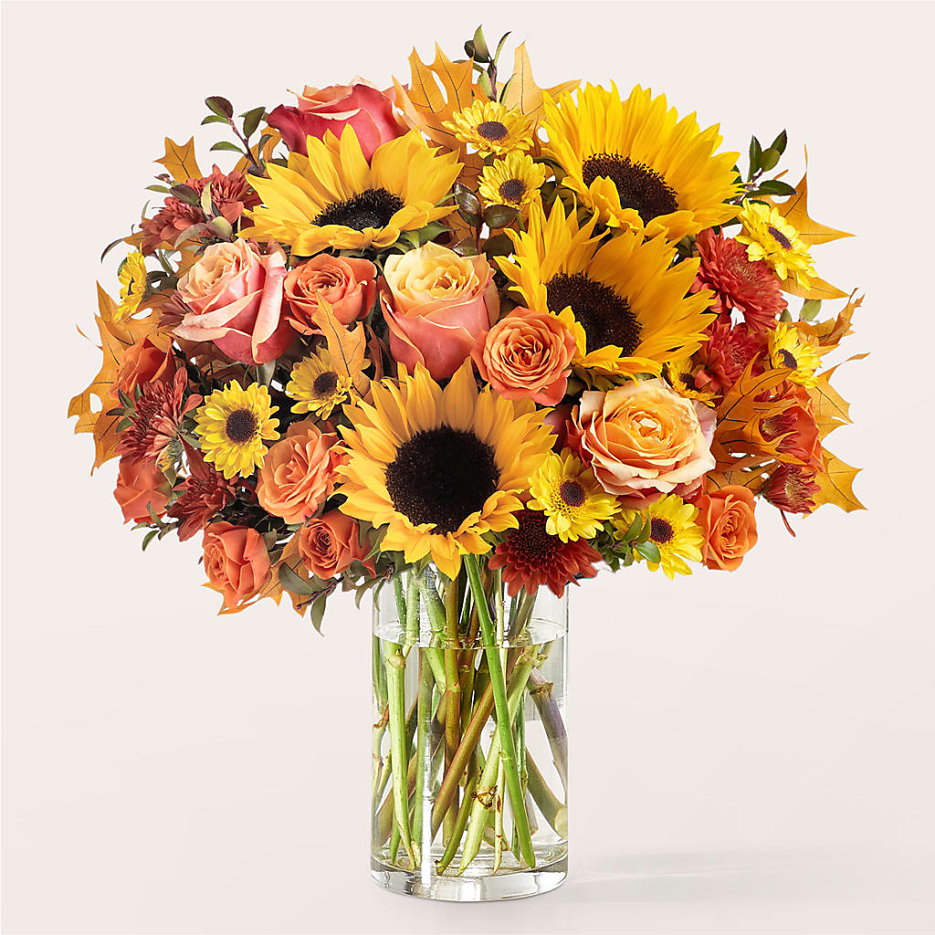 Fluttering Foliage Bouquet –  Flowers By Mayra Inc, Freeport NY