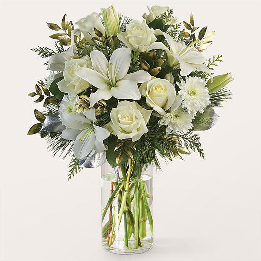 Wintry Mix Bouquet –  Flowers By Mayra Inc, Freeport NY