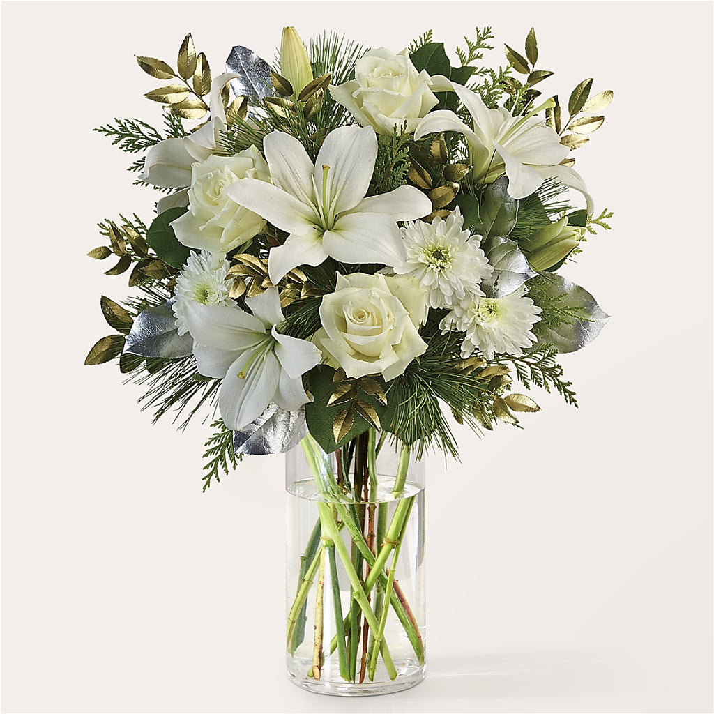 Wintry Mix Bouquet –  Flowers By Mayra Inc, Freeport NY