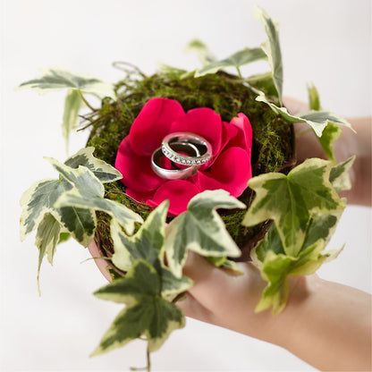 Lila Rose Ring Nest –  Flowers By Mayra Inc, Freeport NY